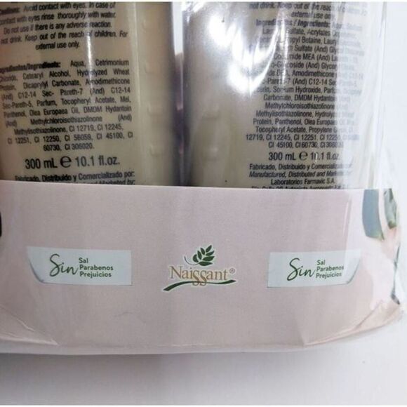 Set Naissant Perlabeige Tone Refresh Shampoo Mask Blonde Pearl Parabeen Salt Fre - Picture 11 of 11